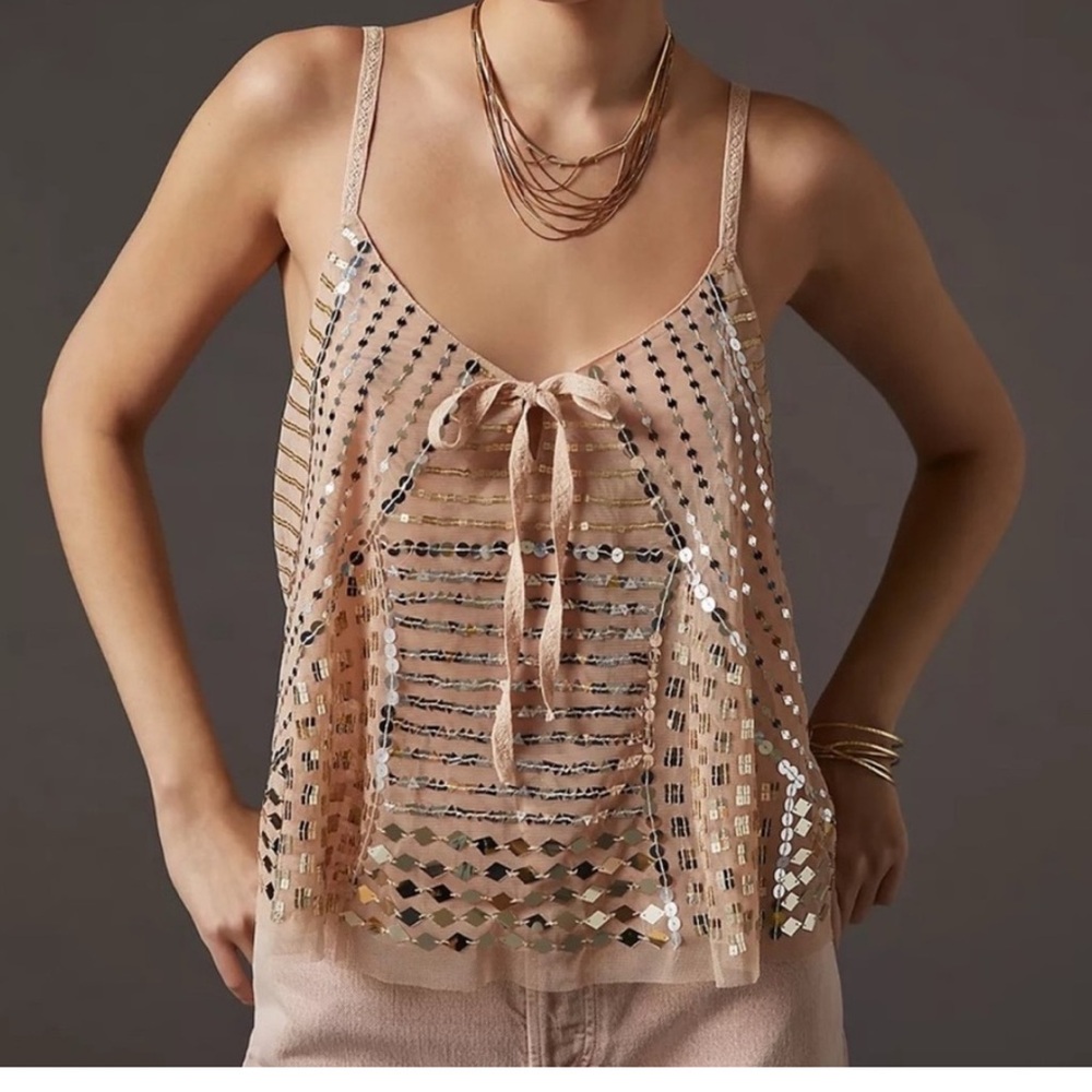 Anthropologie evening top